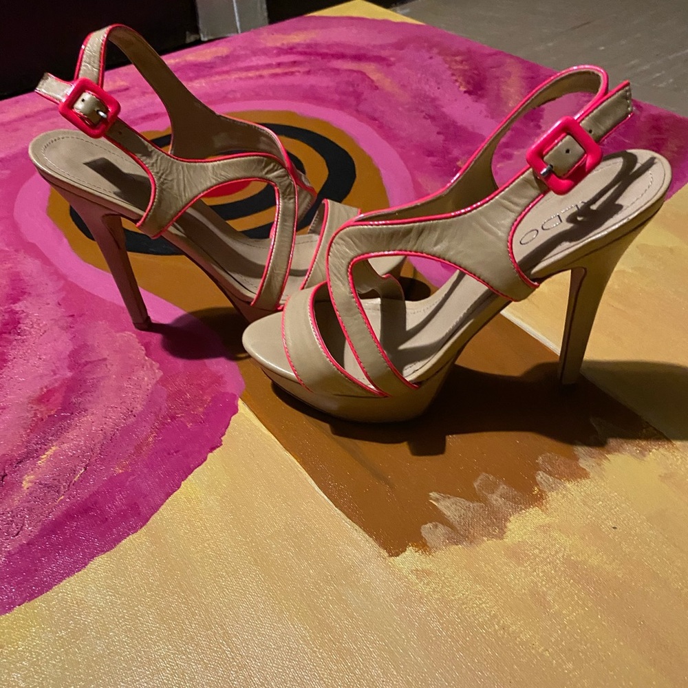 Aldo leather shoes